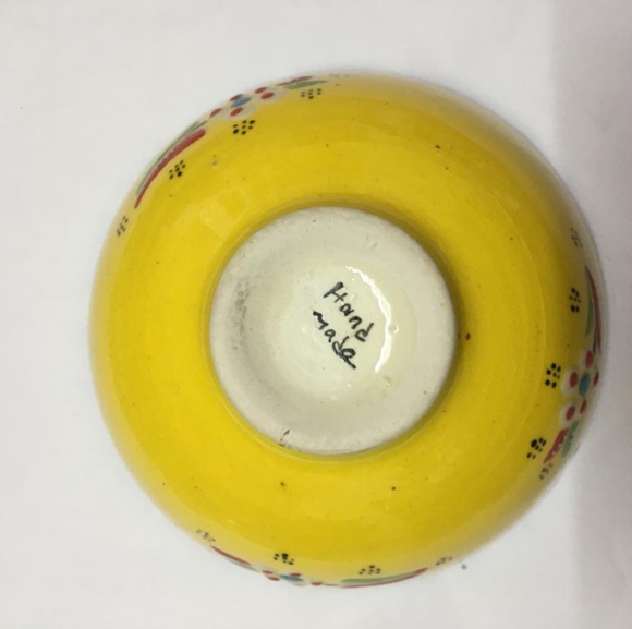 Hand made turkish serving bowl - Picture 2 of 3